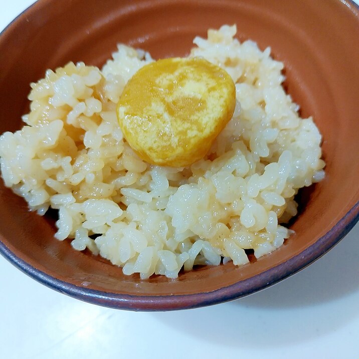 栗の甘露煮de栗ご飯